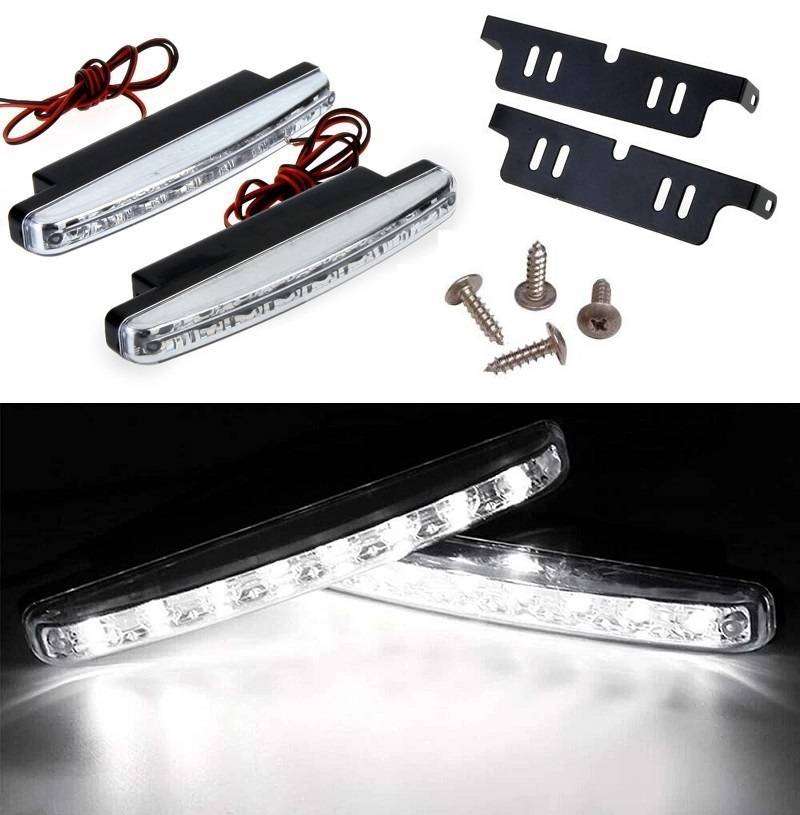 LED DayTime Running Lights For Vehicles. Bumper / Grille / Fog LED DTRL DC9~32V. Collections Allowed