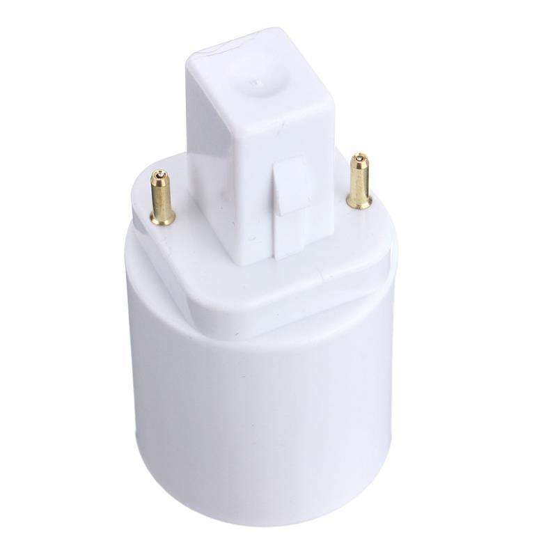 G24 Male To E27 Female Socket Base Light Bulb Lamp Adapter Converter Holder. Collections Allowed