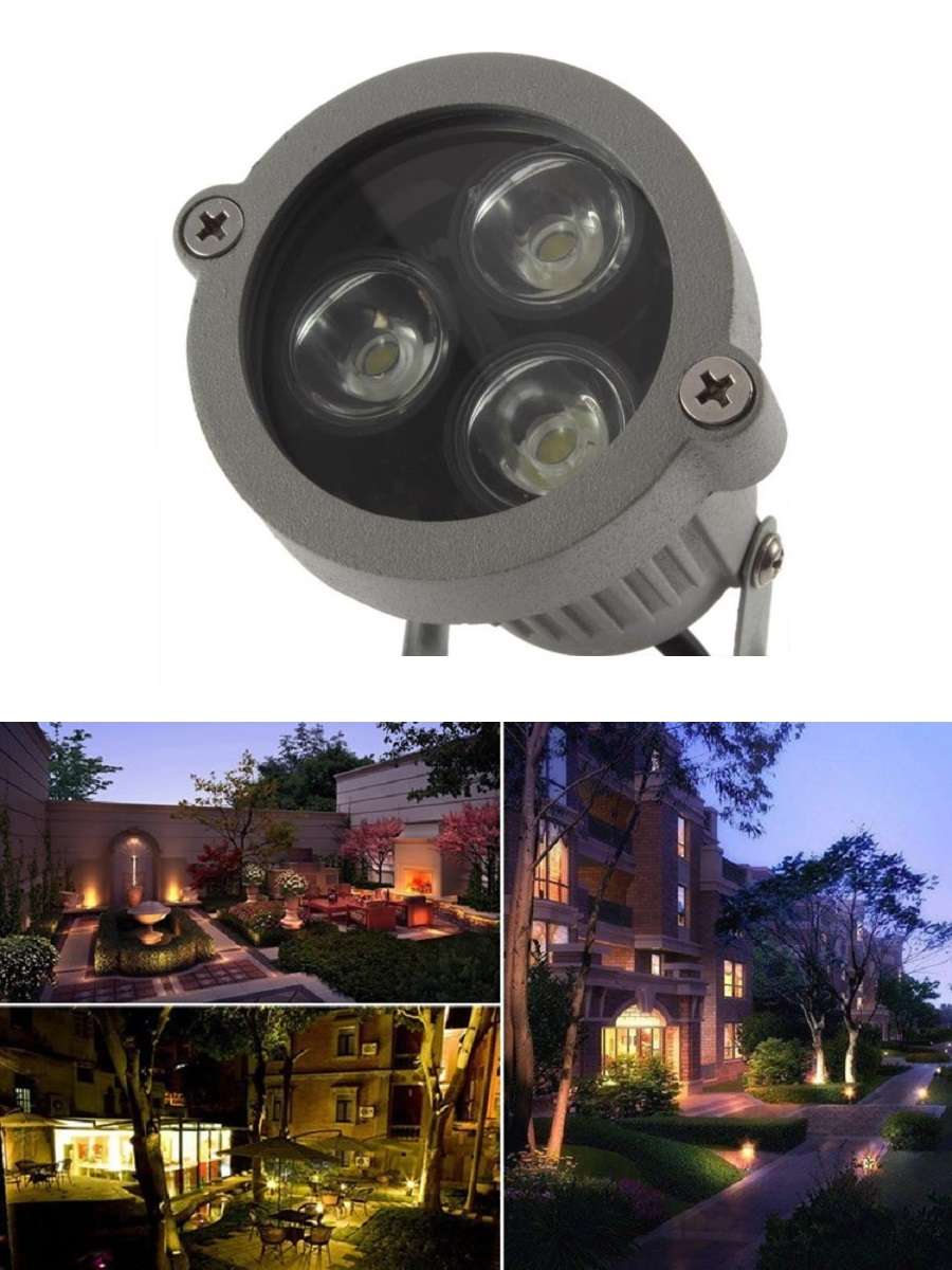 Bright Blue Light Garden Landscape Decor LED Lights, Lamps, Spotlights AC220V. Collections Allowed.