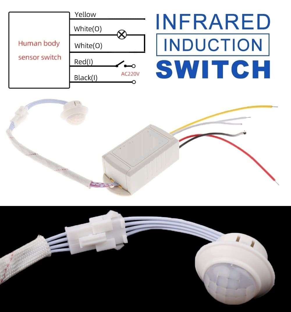 5 Units Of Infrared 360° PIR Motion Sensor Switch Module for Automation Systems. Collections Allowed