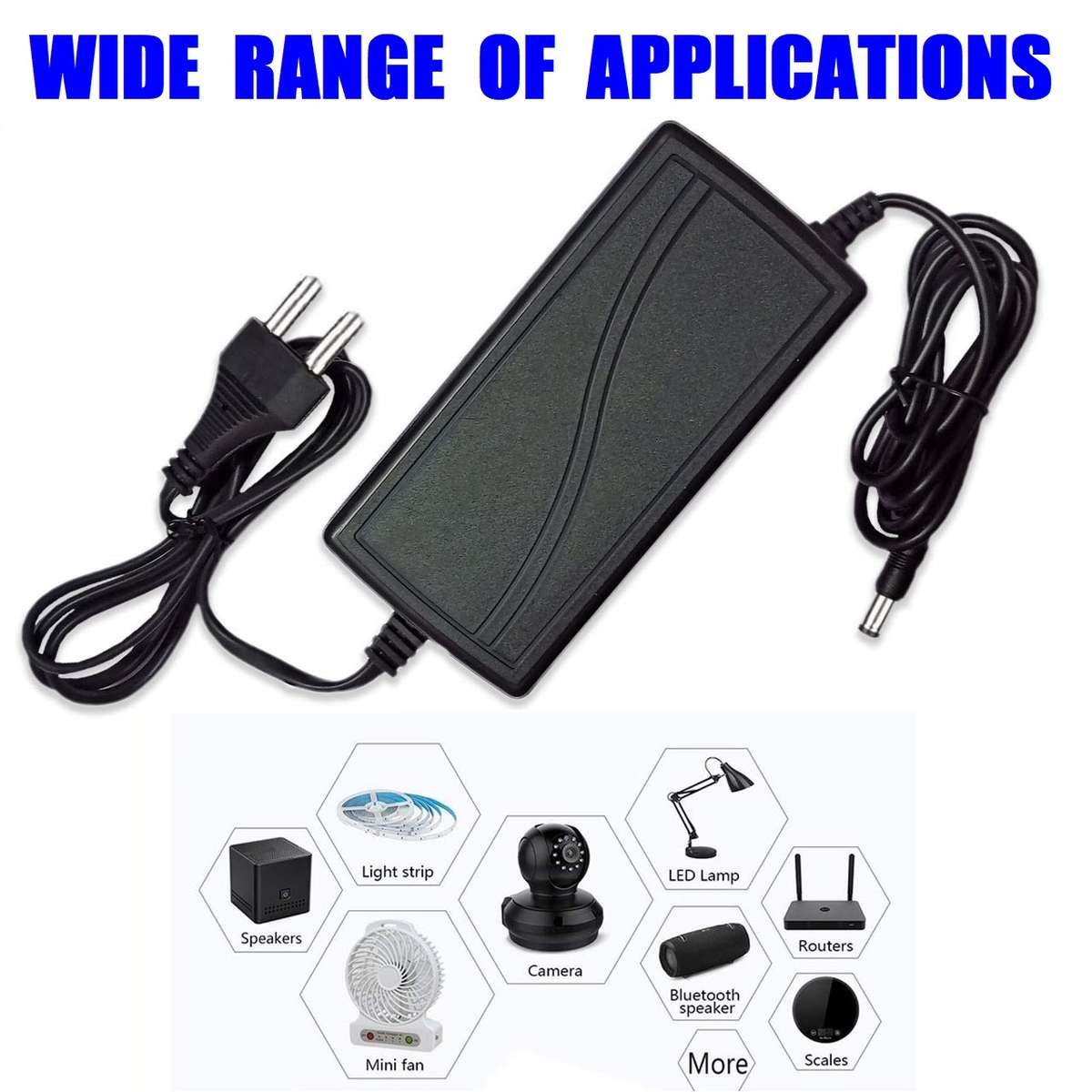 3A 12V 36W AC/DC Transformer, Adapter Power Supply Unit. Universal Applications. Collections Allowed