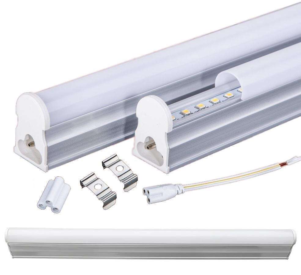 Blue LED Integrated T5 Tube Lights 1200mm 1.2m Complete With Brackets, Fittings. Collections Allowed