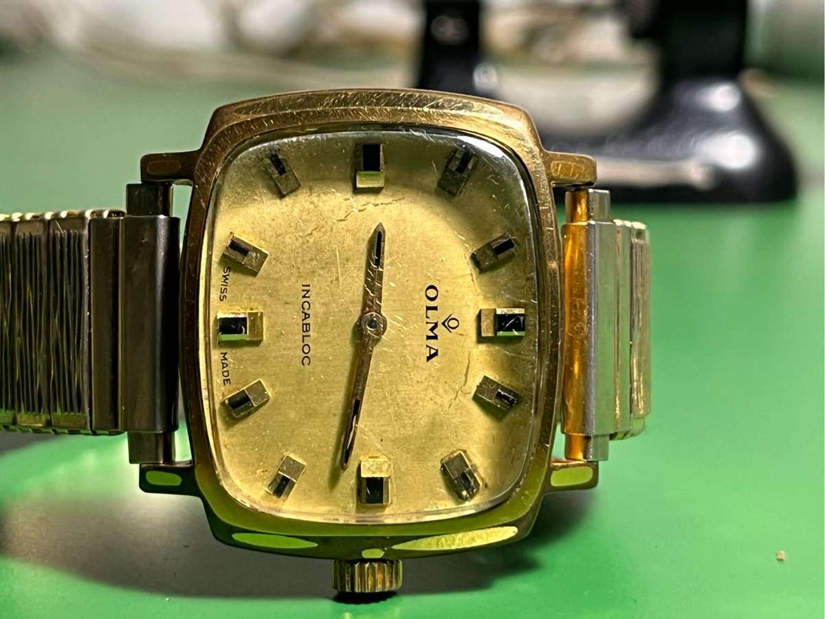 OLMA Swiss Made mens watch