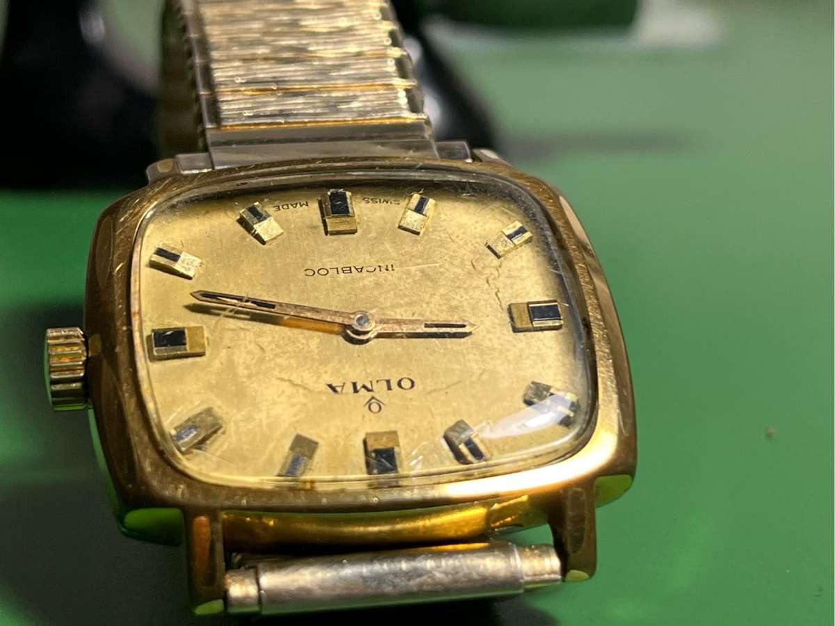 OLMA Swiss Made mens watch