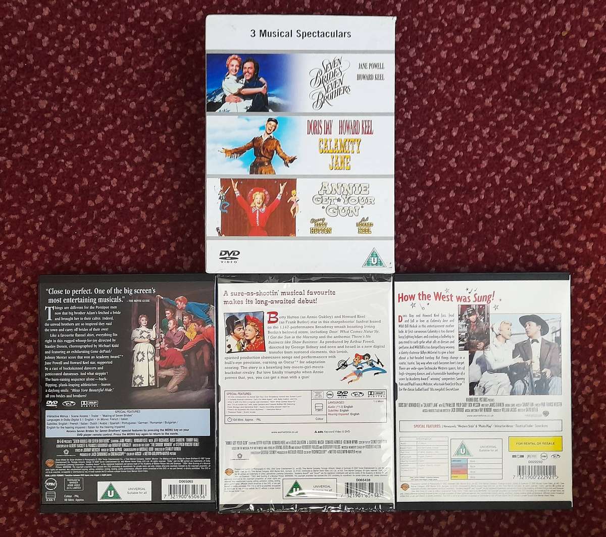 3 Musical Spectaculars DVD