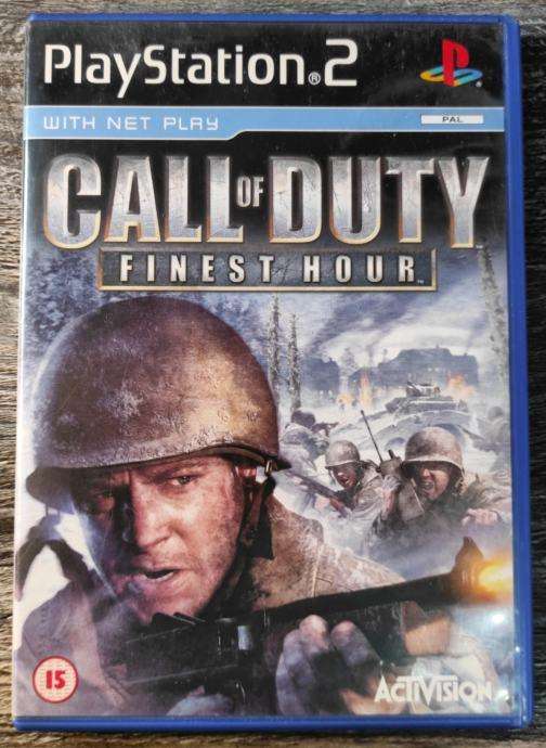 Call of Duty Finest Hour Platinum PS2