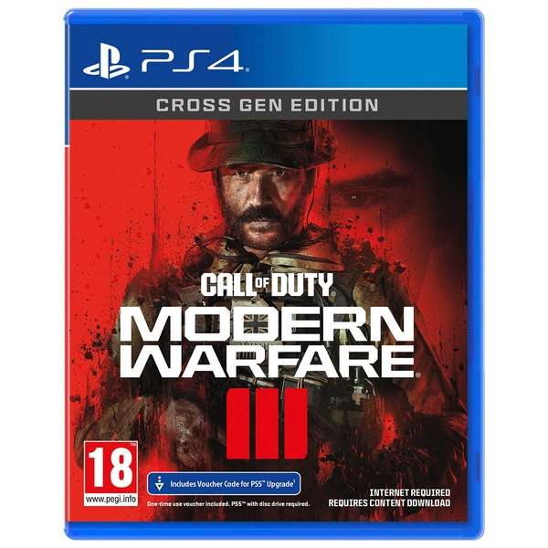 Call of Duty Modern Warfare III Cross Gen Edition   PS4