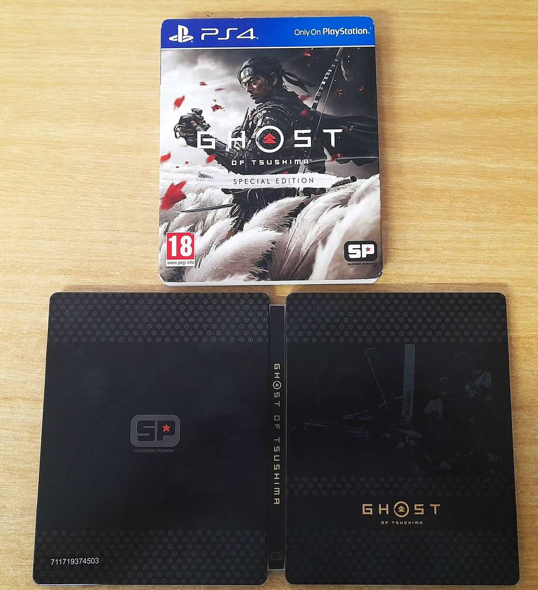 Ghost of Tsushima Special Edition Steel Case PS4