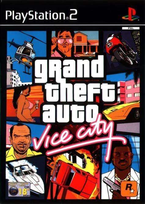 Grant Theft Auto Vice City  PS2