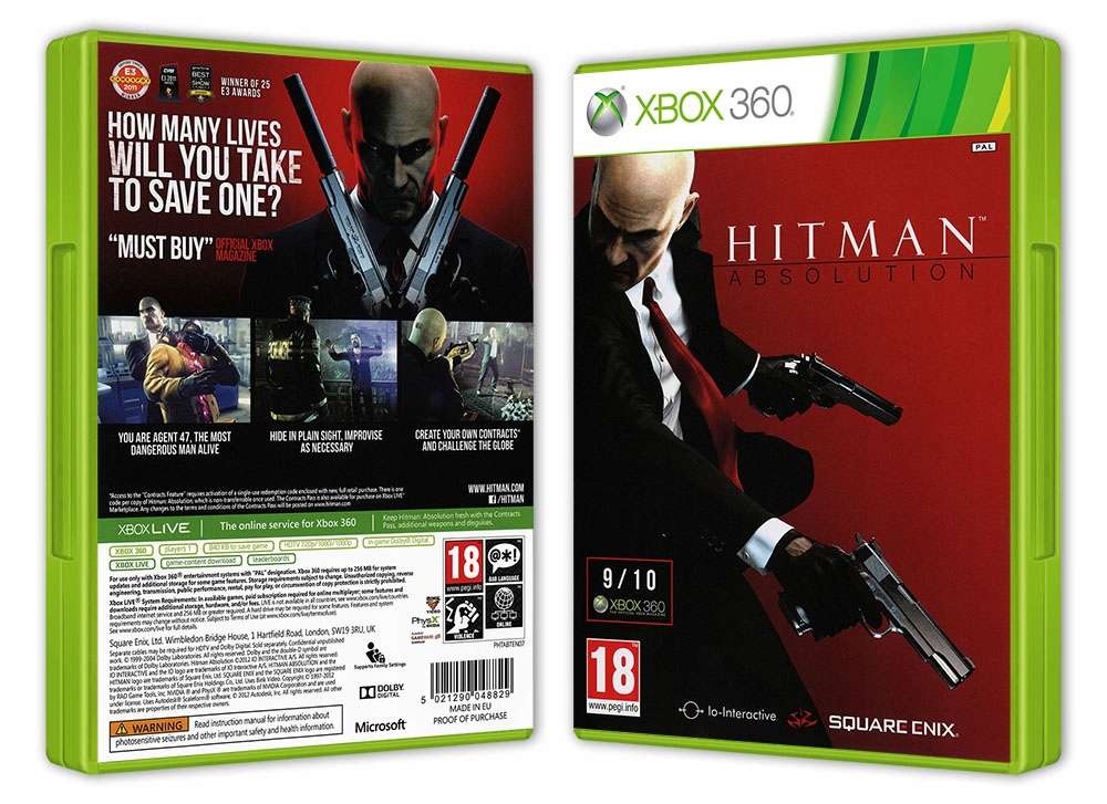 Hitman Absolution    Xbox 360