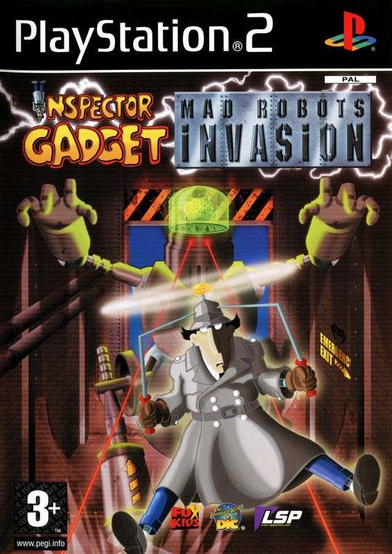 Inspector Gadget Mad Robots Invasion     PS2