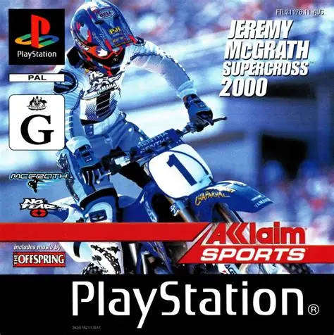 Jeremy Mcgrath Supercross 2000     PS1