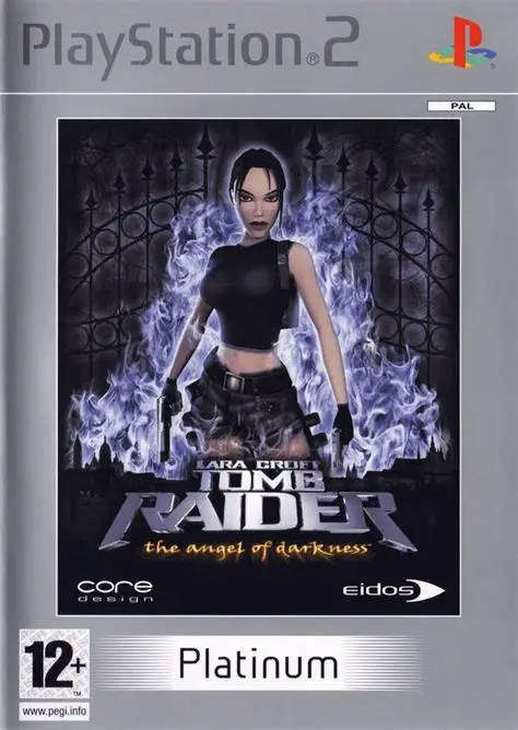 Lara Croft Tomb Raider the Angel of Darkness Platinum PS2
