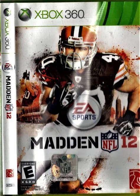 Madden Nfl 12  XBOX 360    - NTSC / JAP  - USED