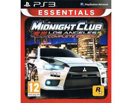 Midnight Club Los Angeles Complete Edition Essentials   PS3