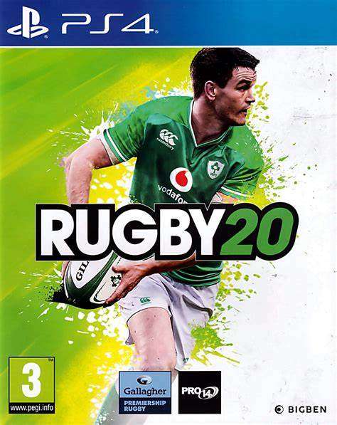 Rugby 20  :  P4 game in very good condition  : swadocop