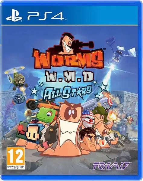 Worms W.M.D All Stars   PS4