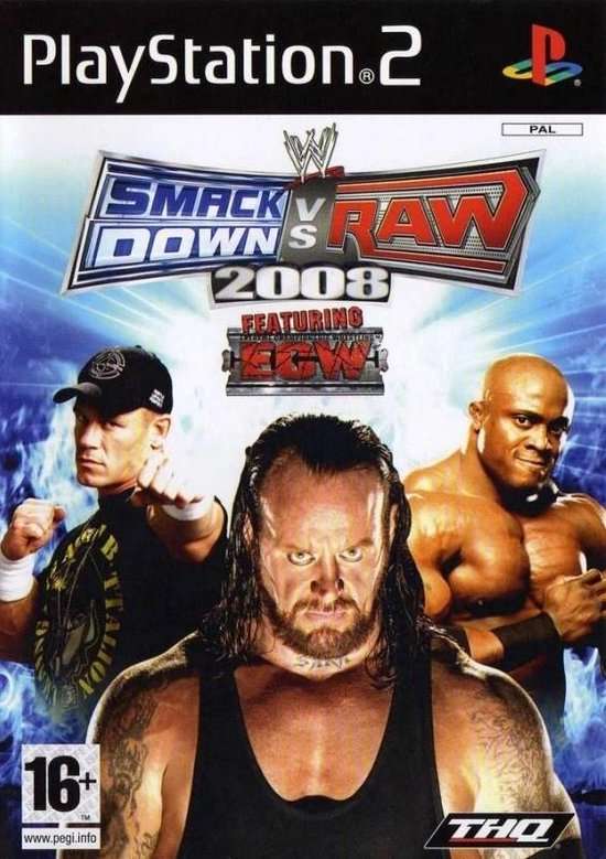 Wwe Smackdown vs Raw 2008 PS2