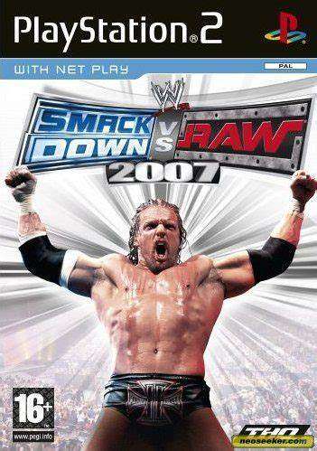 Wwe  Smackdown vs Raw 2007    PS2
