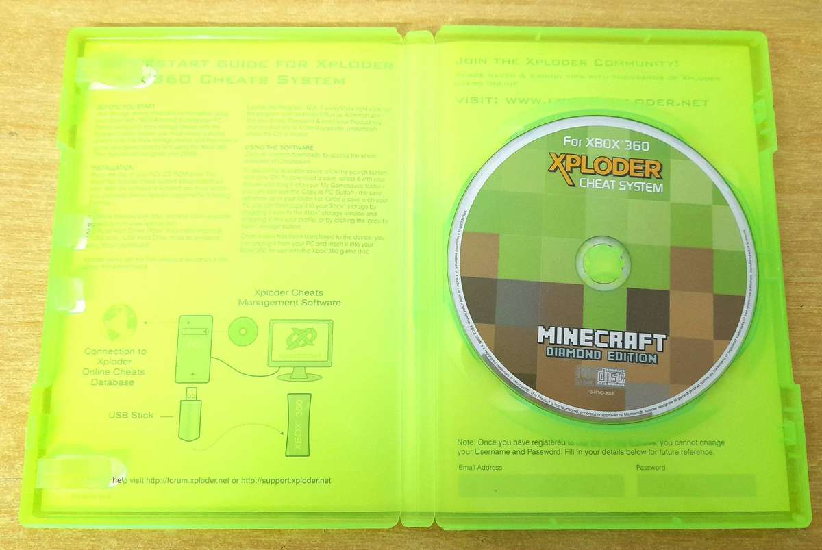 Xploder Minecraft Diamond Edition     Xbox 360