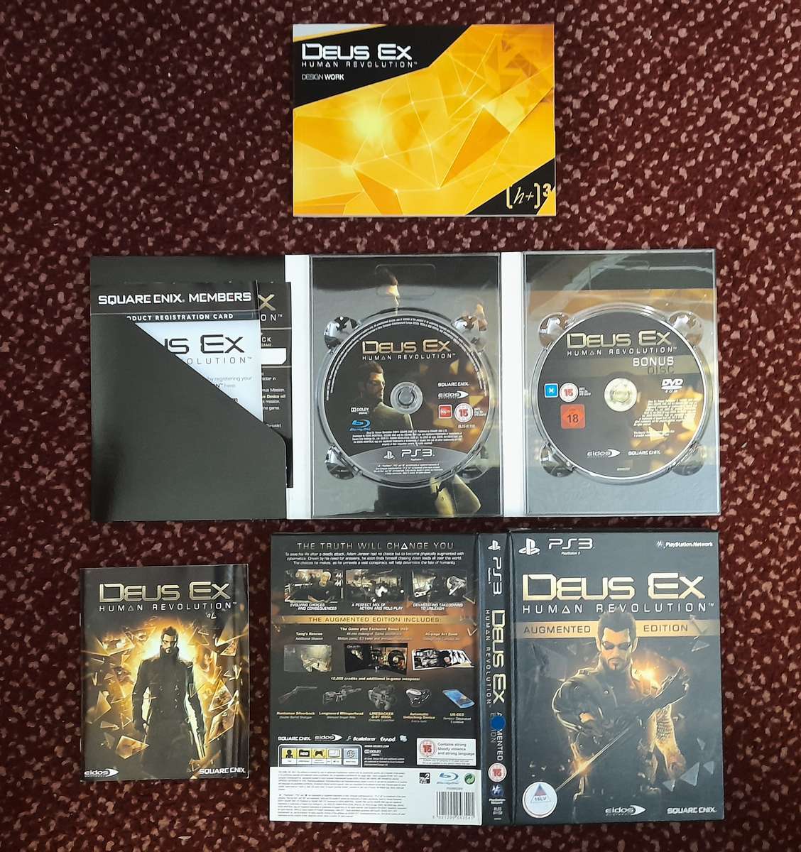 Deus Ex Human Revolution Augmented Edition    PS3