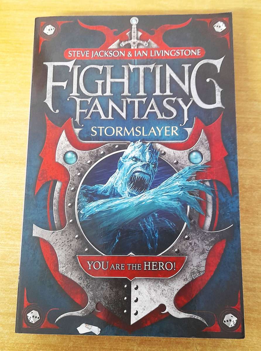 Fighting Fantasy Stormslayer  Book