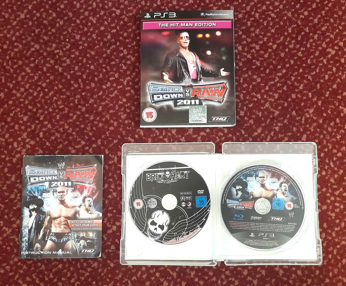 Wwe Smackdown vs Raw 2011 The Hitman Edition    PS3