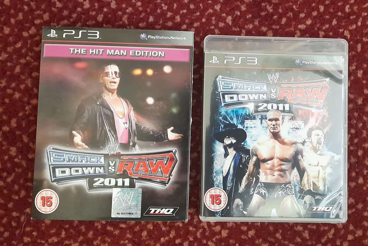Wwe Smackdown vs Raw 2011 The Hitman Edition    PS3