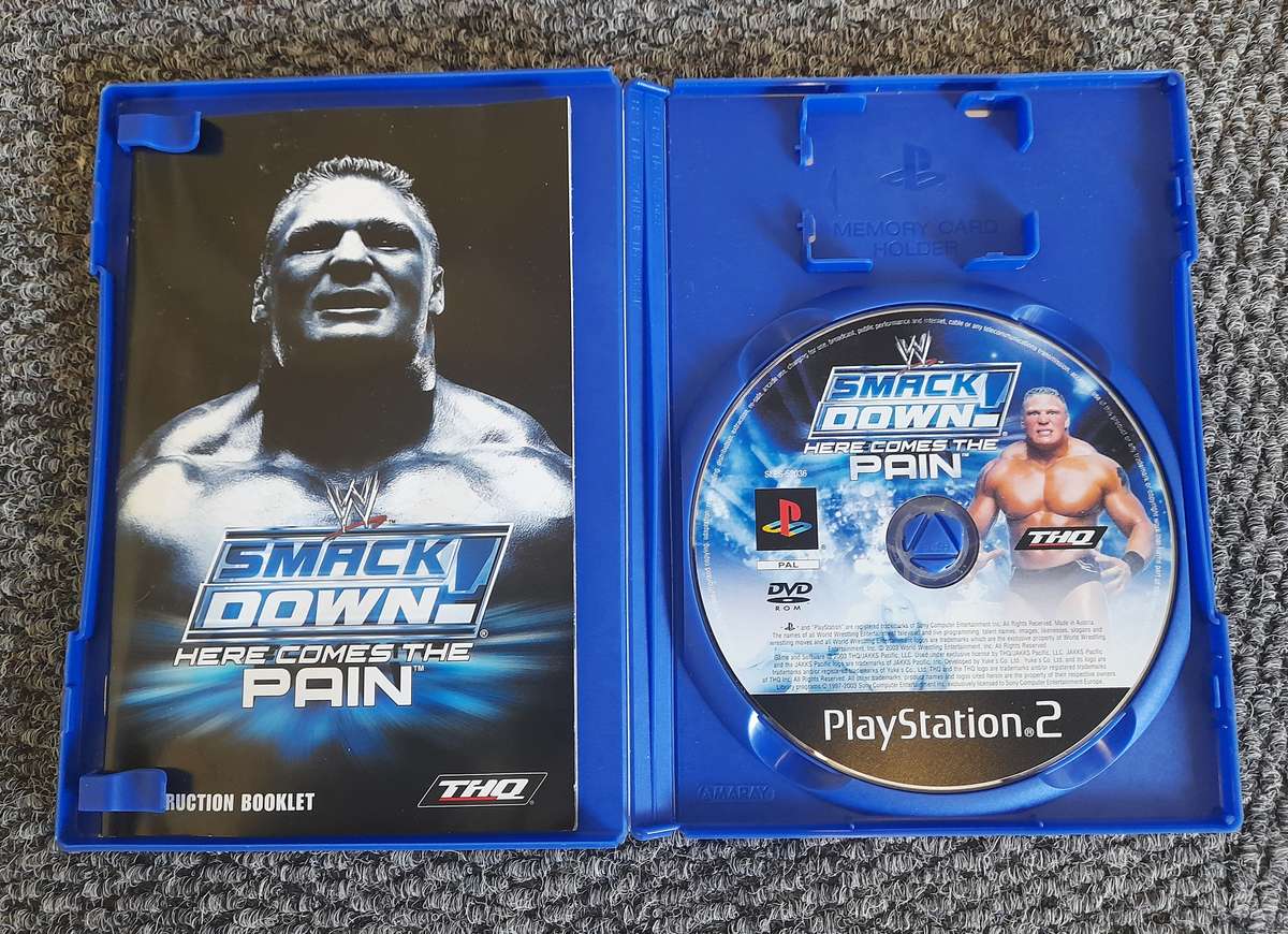 Wwe Smackdown Here Comes the Pain    PS2