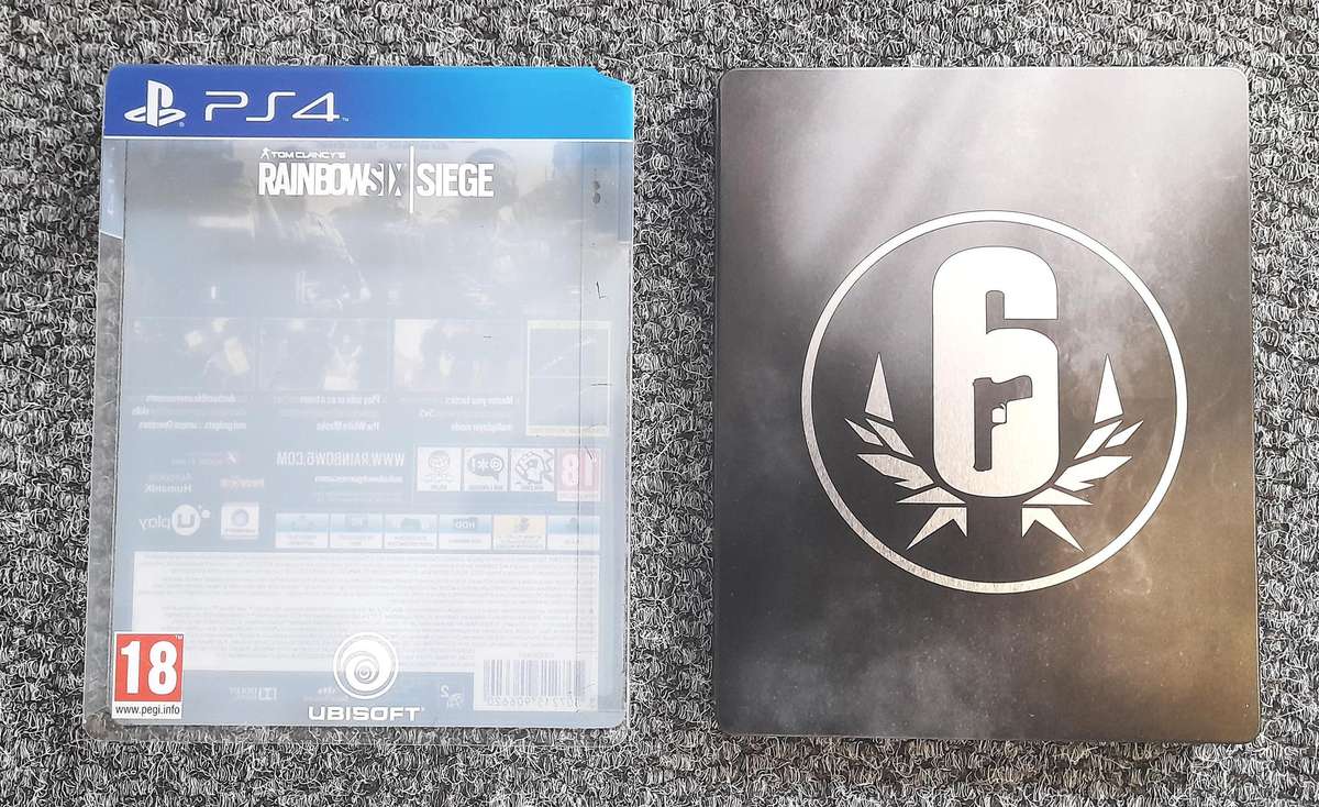 Tom Clancy's Rainbow Six Siege Steel Book PS4
