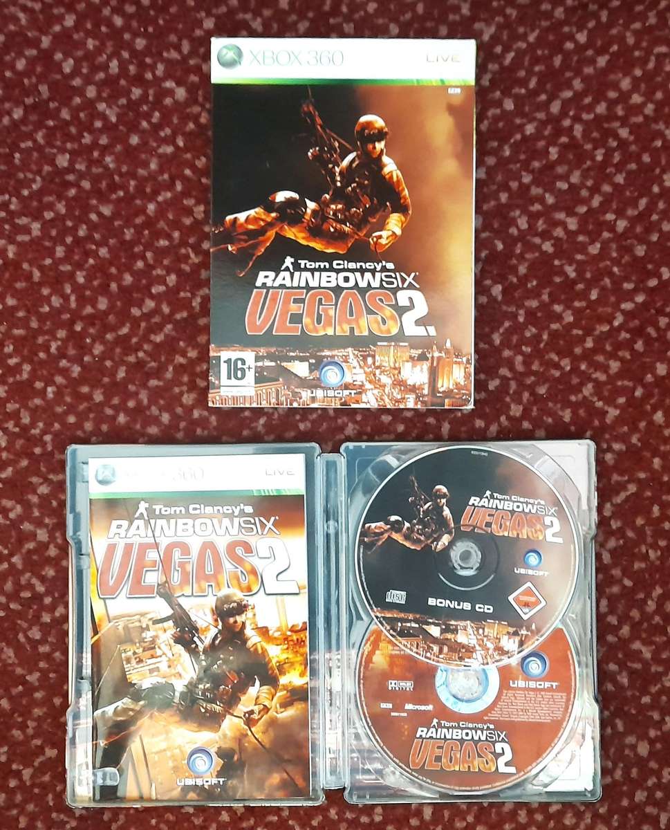Tom Clancy's Rainbow Six Vegas 2 Steel Book      Xbox 360