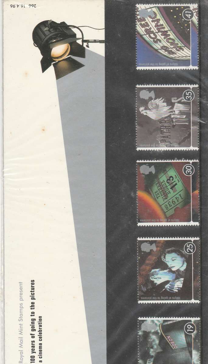 A SUPER PRESENTATION 100YEARS OF GOING TO THE MOVIES PACK MINT LOOK SCAN