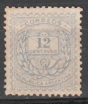 ARGENTINA 1882 ISSUE MINT NO GUM CV/R 1500.00 LOOK SCAN X 2