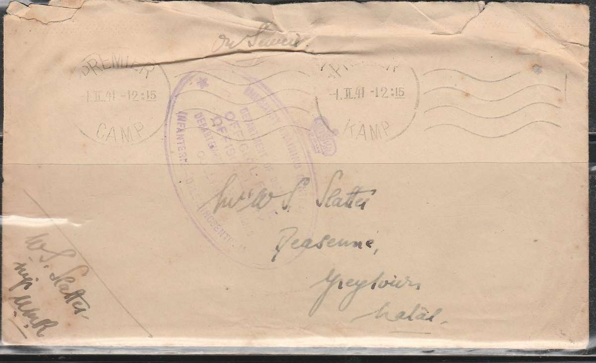 A LOVELY COVER ENCLOSED FULL LETTER FROM PREMIER CAMP/KAMP OFFICIAL FREE STRIKE READ BELOW LOOK SCAN