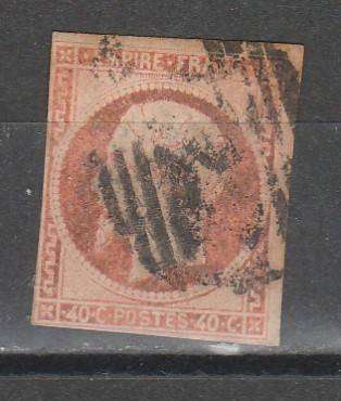 FRANCE 1860 15a USED LOOK SCAN