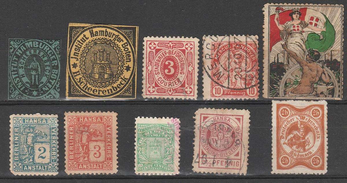 SELECTION LABELS FROM GERMANY B LOOK SCAN