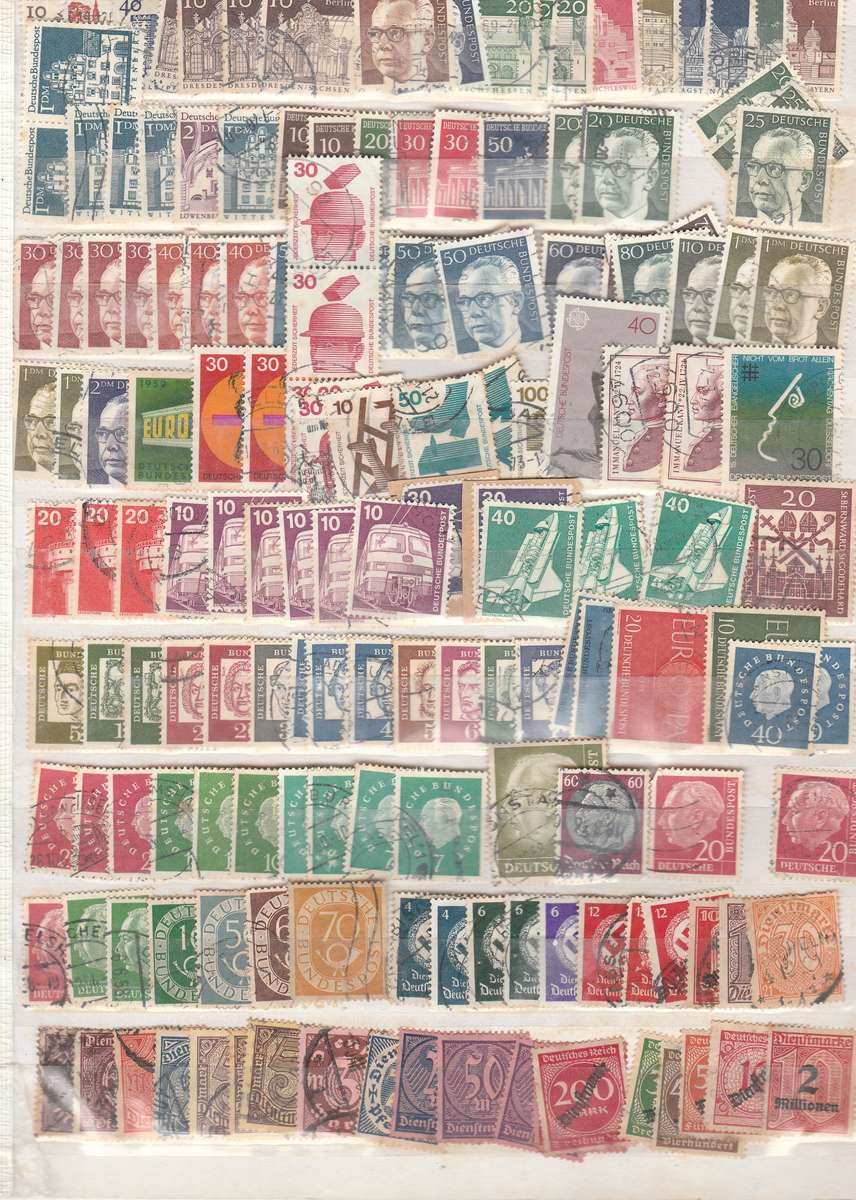 GERMAN REICH CLEAN OUR ALBUM PAGES TWO OFF NO 2 LOOK SCAN X 2