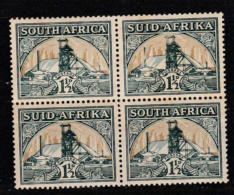SOUTH AFRICA 1933 ISSUE SACC 57c C/VR500.00 LOOOK SCAN X 2