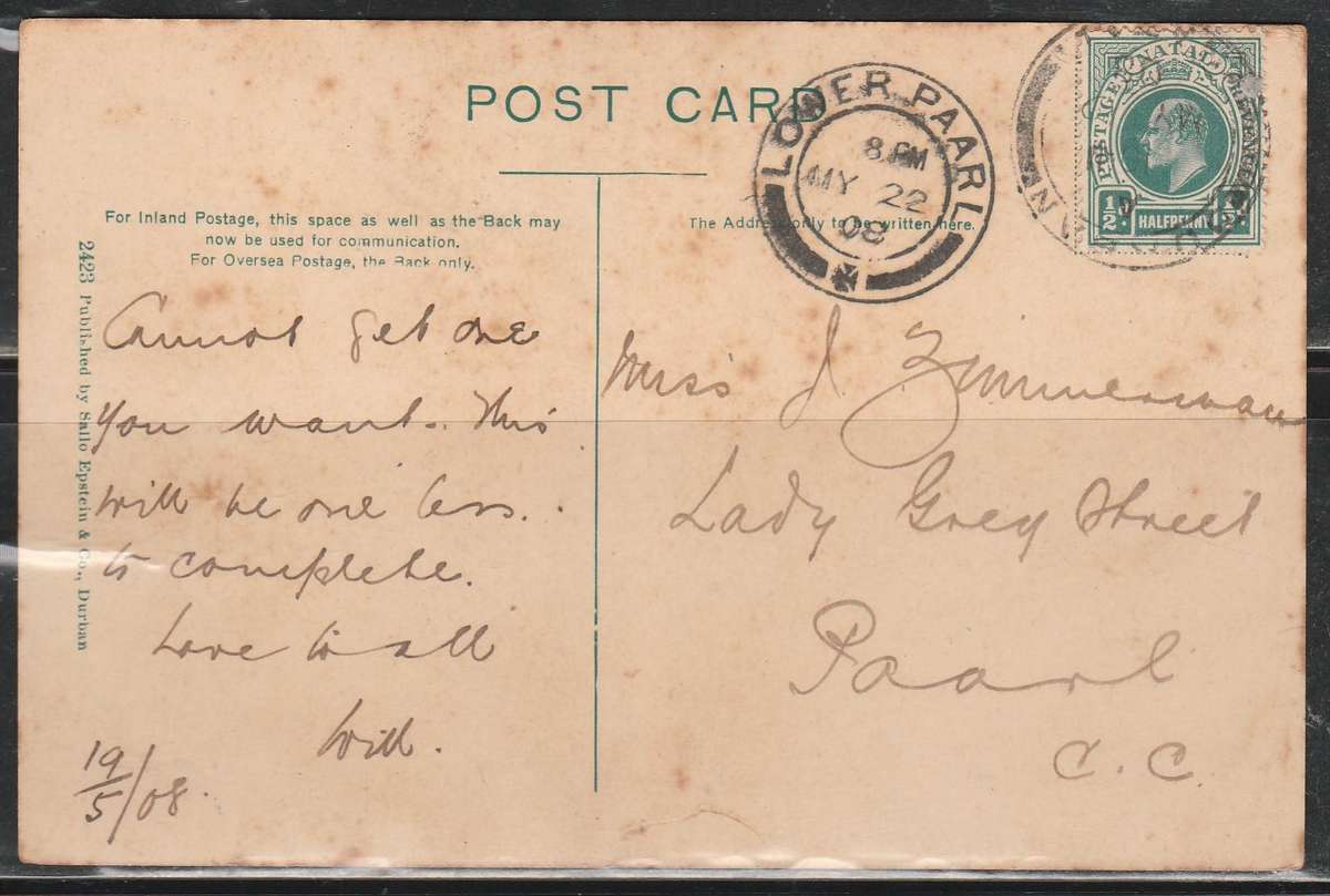 A LOVELY COLOUR PICTURE POST CARD SHOWING MONEY EARLY LOOOK SCAN X2