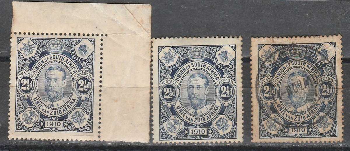 SOUTH AFRICA FIRST ISSUE MINT AND 1st DAY CANCEL READ BELOW LOOK SCAN X 2