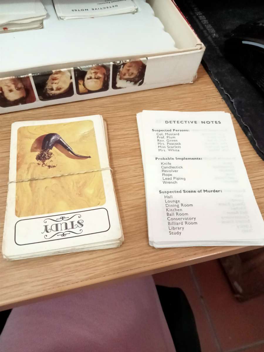 Vintage Manhattan 1972 Cluedo Board Game