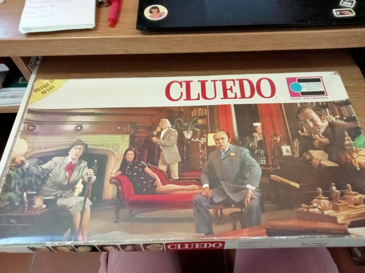 Vintage Manhattan 1972 Cluedo Board Game