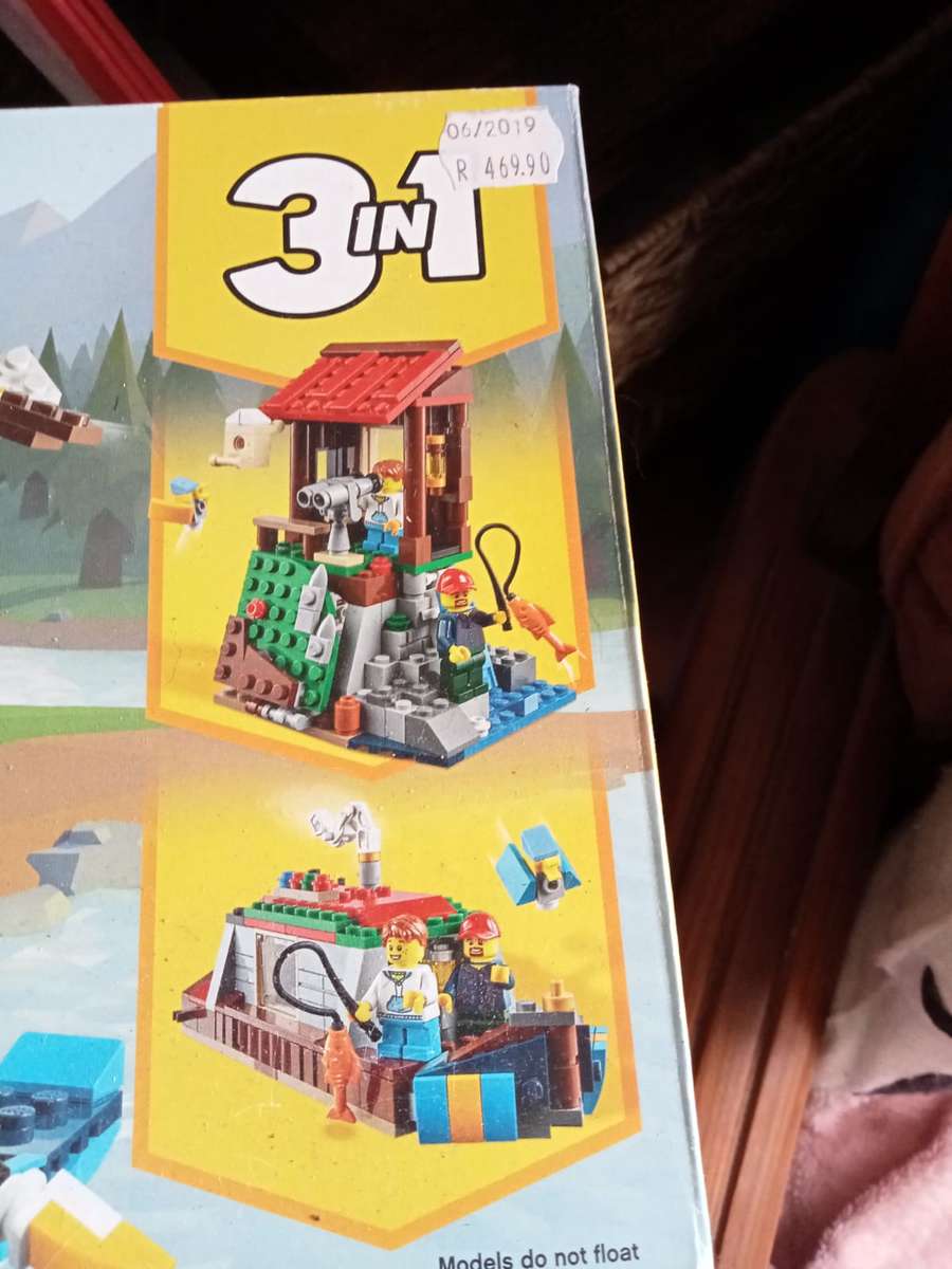 LEGO Creator 3-in-1 Outback Cabin 2019 (preowned, built once, in original good condition box)
