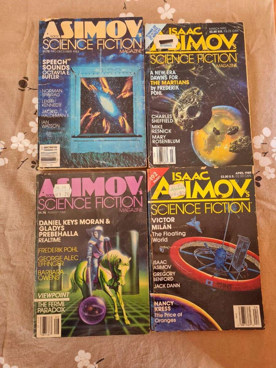 Isaac Asimov's Science Fiction Magazine Lot