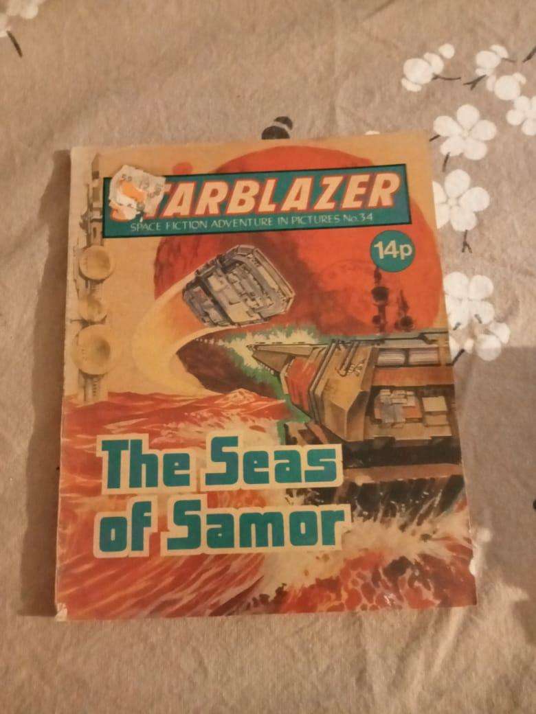 Starblazer Space Fiction in Pictures No. 34: The Seas of Samor