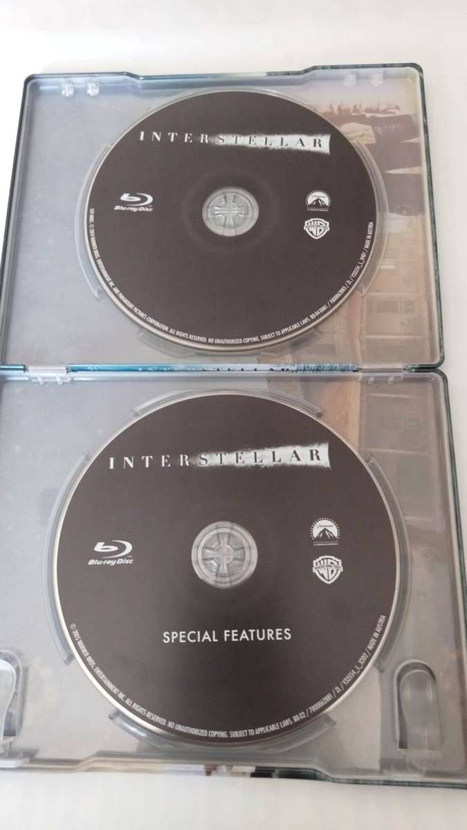 Limited Edition Interstellar Steelbook Blu-ray (Movie + Bonus Disc)