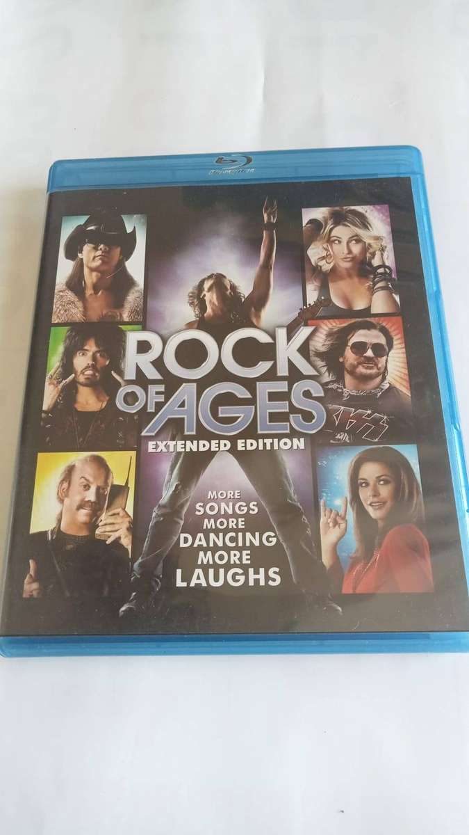 Rock of Ages Extended Edition Blu-ray Disc