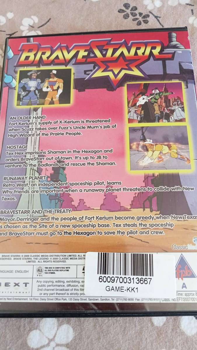 BraveStarr Vol 8 DVD