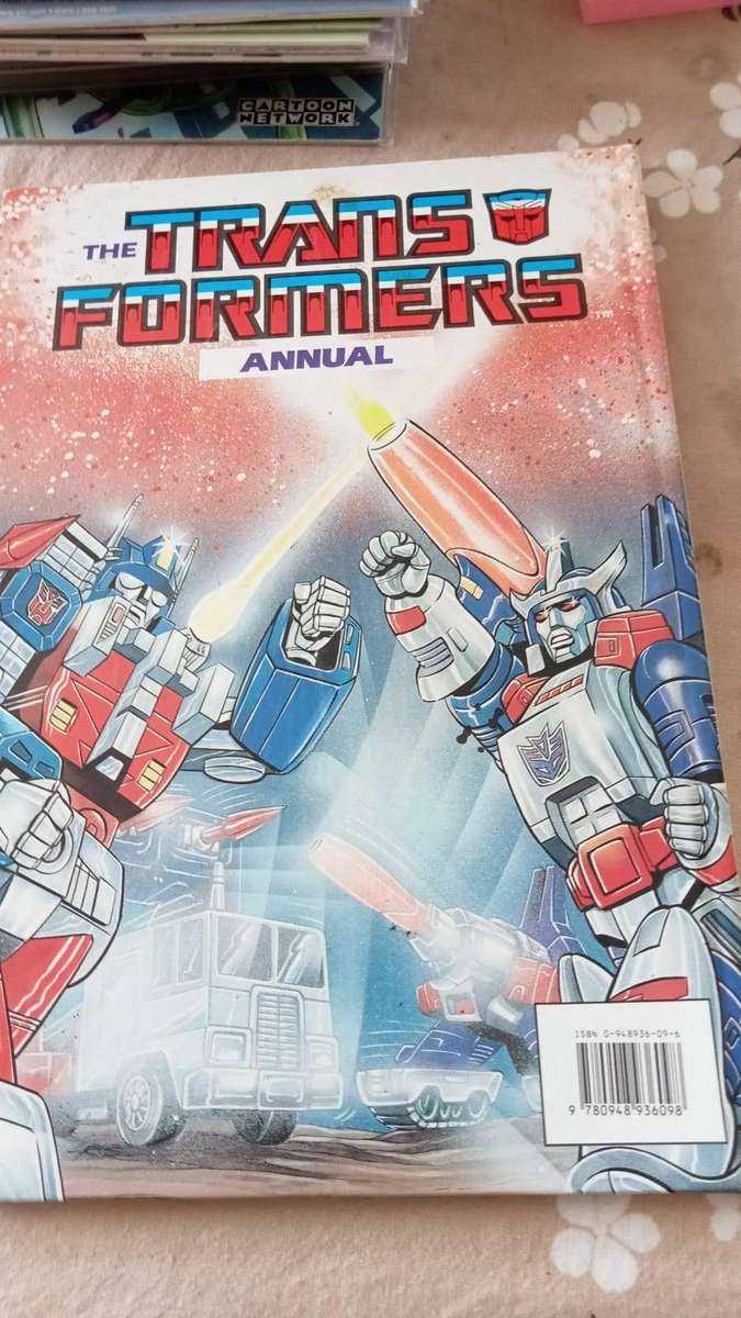1986 Transformers Annual - Original G1 Collectible - Hardcover