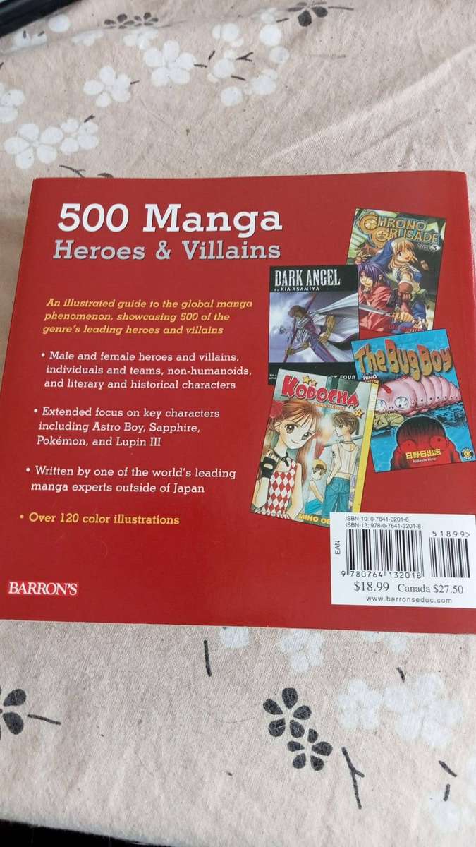 500 Manga Heroes & Villains - Helen McCarthy (2006)